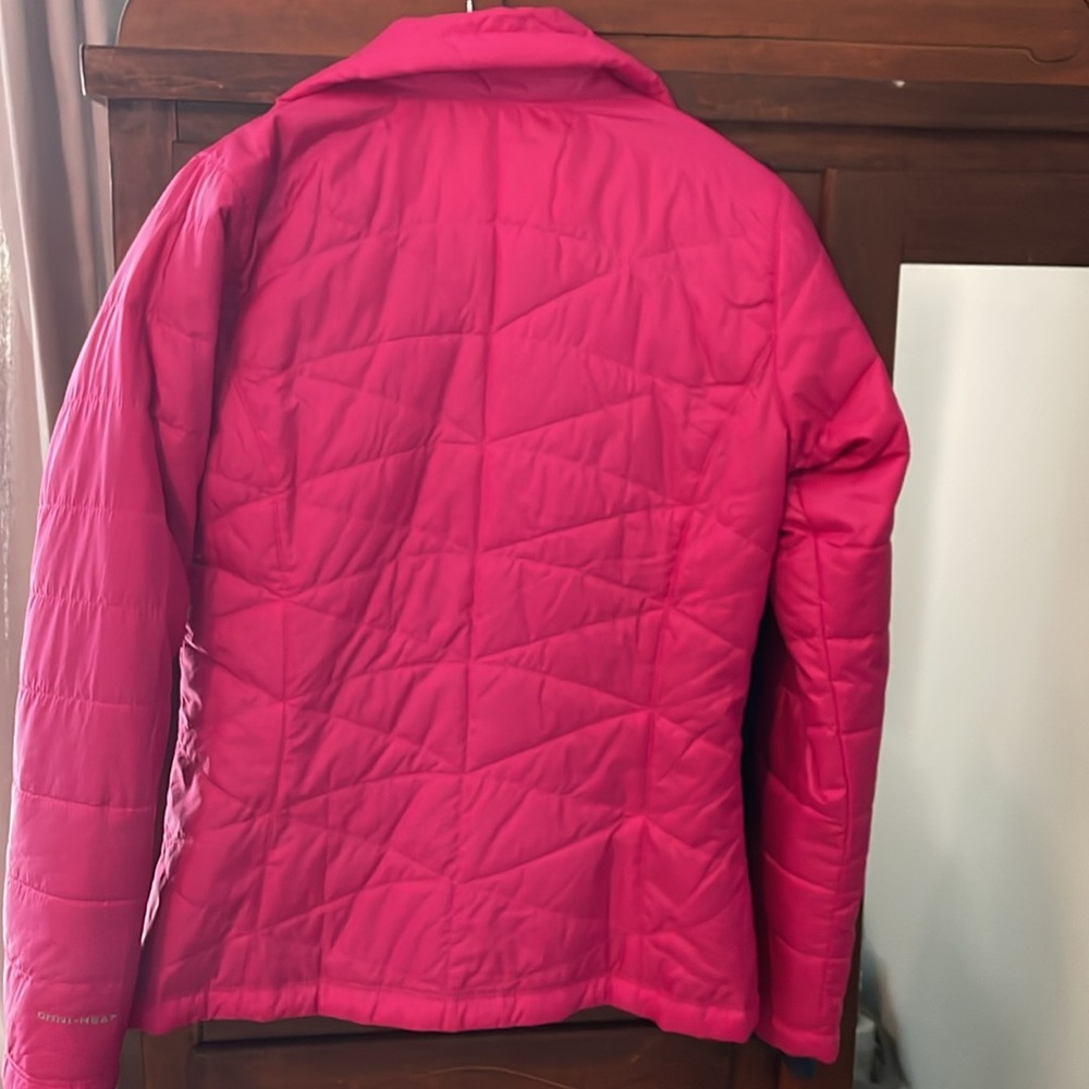Columbia Mighty Lite Pink Omni-Heat Jacket. Size XS - Picture 5 of 8